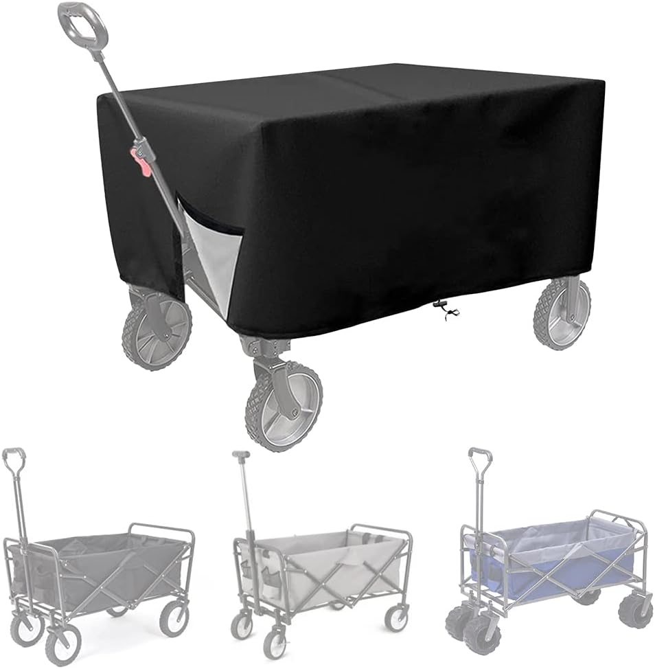 ConBlom Folding Wagon Cover 600D Waterproof UV Resistant 38"D x 22"W