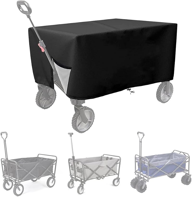 ConBlom Folding Wagon Cover 600D Waterproof UV Resistant 38"D x 22"W