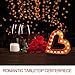 Bright Zeal 12 Inch Large Bronze LED Light Up Heart Marquee Heart with Lights and Timer - Lighted Heart Wall Decorations For Living Room - Outdoor Heart Light Up Sign Wedding Decorations For Tables