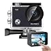 AKASO V50X Native 4K30fps WiFi Action Camera with EIS Touch Screen 4X Zoom 131 feet Waterproof Camera Support External Mic Remote Control Sports Camera with Helmet Accessories Kit primary