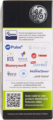 GE Z-Wave In-Wall Smart Light Switch (Toggle)