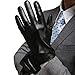 Full-Hand Touchscreen Genuine Leather Gloves, Gift Packaging, Cold Weather Gloves for Men's Texting Driving Winter (S-8.1