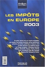 Les  impôts en Europe, 2003