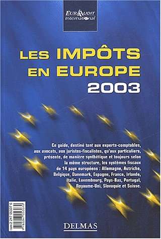 Les  impôts en Europe, 2003
