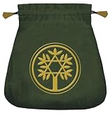 Celtic Tree Velvet Tarot Bag by
