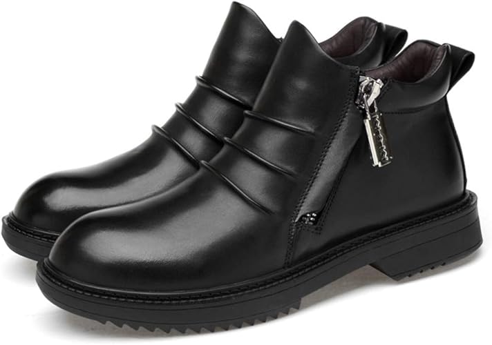 Amazon Yybo メンズ ブーツ 牛革ブーツ メンズブーツ ショートブーツ ワークブーツ ドレスシューズ フォーマル 革靴 ビジネス 靴 メンズシューズ 秋 トレンド 軽量 ショート丈 小さいサイズ 24 0 デザートブーツ Yybo ブーツ