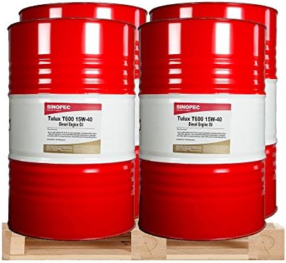 $425 Each - 15W40 CJ-4 Synthetic Blend Diesel Engine Oil - (4) 55 Gallon Drums
