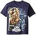 Jurassic World Little Boys' Short Sleeve T-Shirt Shirt, Navy, 5/6