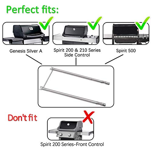 SHINESTAR 7507 Burner Tube Set for er Genesis Silver A, Spirit E210