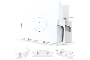 KINEEPLE 2in1 Wall mounting Kit for Starlink Gen3 Router Mount and Starlink Power Supply Mount Bracket Holder,Stability Prote