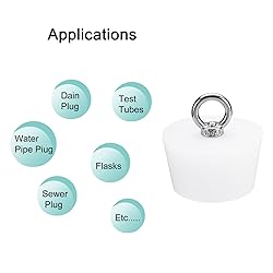 MECCANIXITY Silicone Rubber Tapered Plug 53 to 65mm