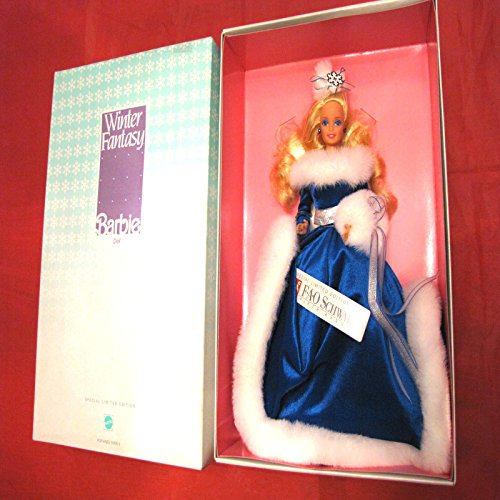 Winter Fantasy Barbie 1990 Fao Schwarz