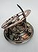 US Handicrafts Antique Maritime Decor: Personalized Pocket Sundial Compass - Nautical Decor for Home, for Him, Copper Sailboat Accessories, Engraved Compass Gift