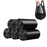BAIYEUSO 100 Count 4 Gallon Small Black Trash