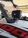 6KLED Bk1000 Custom Side Light Bracket for Polaris RZR Xp1000 Direct Fit Easy Mounting Design to Fit Most Led Driving Spot Light Floodlight (Pair)