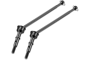 RCLIONS Rear Drive Shaft CVD Driveshaft Set for Losi 1/10 22S Sprint Upgrades Parts