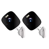 2PC WiFi Indoor Camera for Home Security, 2K Indoor