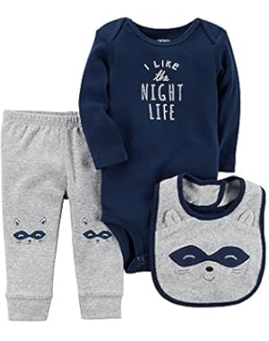 Carter's Baby Boys' 3-Piece Night Life Set