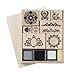 Martha Stewart Crafts Wooden Rubber Stamp Set, Flourish