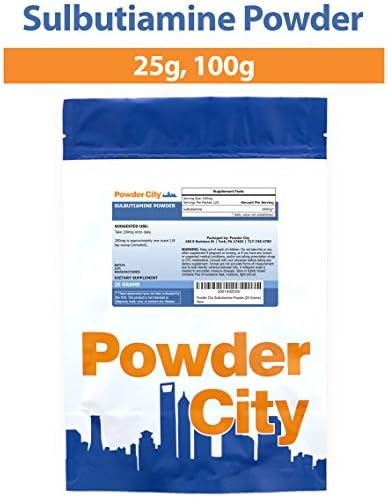 Powder City Sulbutiamine Powder (100 Grams)