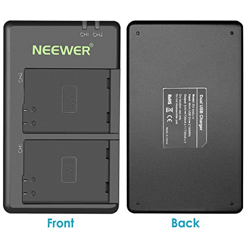 Neewer Vertical Battery Grip for Nikon D3400 DSLR Camera with 2 Pieces