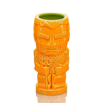 Amazon.com: DC Comics Geeki Tiki - Taza de cerámica, color ...