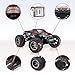 Hosim High Speed RC Off-Road Car 9112, 38km/h 1/12 Scale Radio Controlled Electric All Terrain Car - 2.4Ghz 2WD Remote Control Monster Truck for Both Kids and Adults (Red)