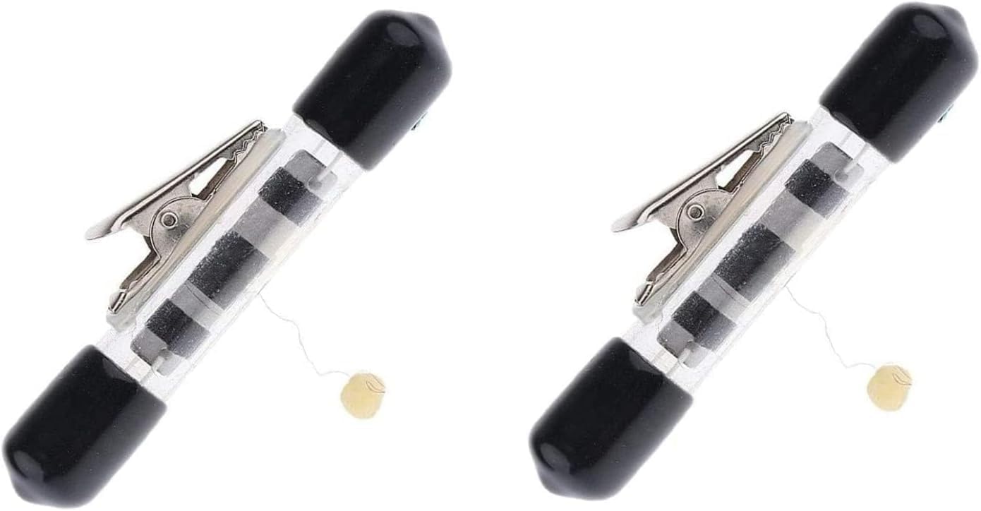 2Pcs Black Invisible Thread Levitation Magic Trick Props Kits Resistant Stage Street Floating Prop for Magician Invisible Thread Retractor Useful SmallReel Magic Tricks Accessories (120cm)