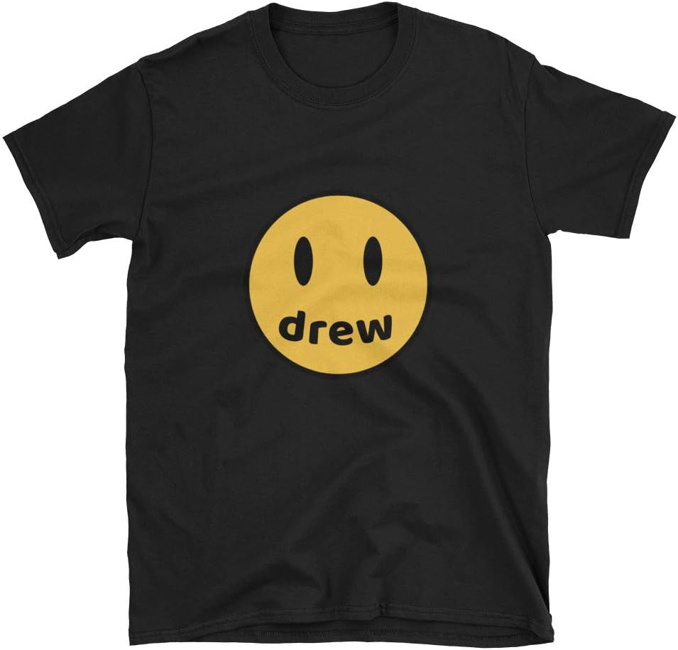Drew Smiley T-Shirt (Yellow Smiling Emoji Drew Mouth)