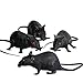 amscan Family Friendly Halloween Trick or Treat Realistic Squeak Rat Party Favour, Plastic, 7