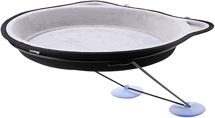 Ventouse Chats Hamac Creative Cats Perche Hamac Fenetre Chats Siege De Repos Durable Ligne De Suspension Nids Fenetre Chats Maison Hamac De Fenetre Pour Chat Transat Lit Chat Perchoir A Chat Gris Amazon Fr