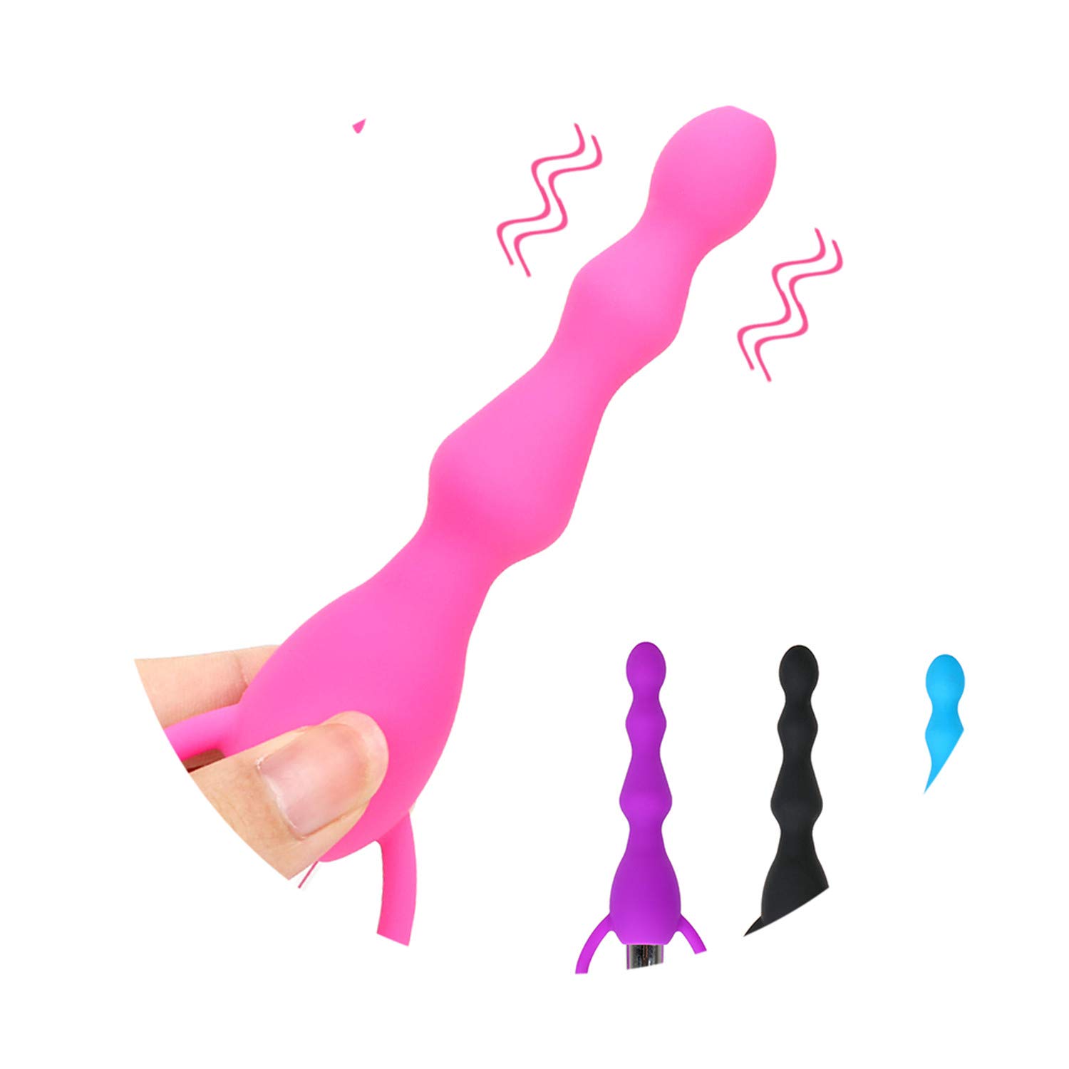 Amazon Com Male Female Hot Toys Long Anal Beads Vibrator Anal