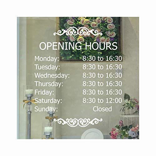 image for Loka Professional Business Hours Sign kit, 23