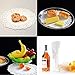 VIPITH 72 Pieces White Round Lace Paper Doilies Cake Packaging Paper Pad for Party or Wedding Tablewear Decoration, 6.5 Inch, 8.5 Inch, 10.5 Inch