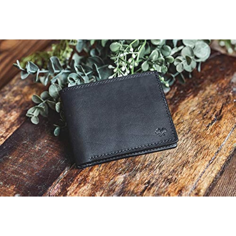 Men's Leather Bifold Wallets Made In Usa