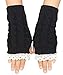 Justay Women's Knit Confetti Cable Headband, B-2 Pairs (Black), One Size