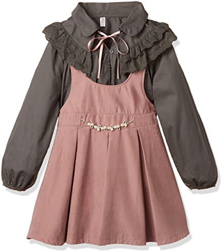 2点セット 女の子 ドレス 韓国子供服 フォーマル スーツ ブラウス ワンピース 卒園式 入学式 発表会 結婚式 七五三 通園 通学