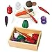 Viga Wooden Cutting Vegetables Box & Chopping Board Set by Viga