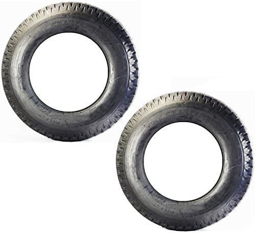 TWO (2) NEW 14.5 INCH 8-14.5 8X14.5 MOBILE HOME TRAILER LOW BOY CAMPER 14 PLY RATED TIRES LOAD RANGE G