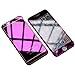 For iPhone 6 /6S (4.7 Inch) Screen Protectors,Gravydeals Best Tempered Glass Mirror Effect Front + Back Anti Scratches Screen Protective Skin Sticker - Purple