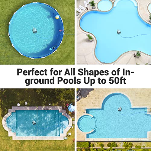 AIPER Automatic Pool Cleaner with Wall Climbing, TangleFree Cable