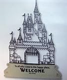 Hallmark Disney DYG9645 Walt Disney Castle Silhouette
