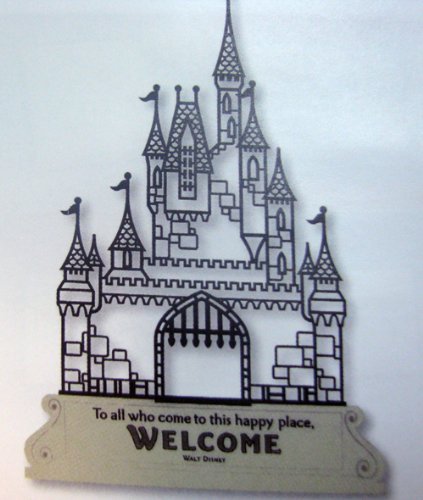 Hallmark Disney DYG9645 Walt Disney Castle Silhouette