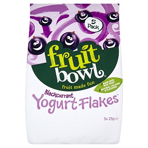 Fruit Bowl Yogurt Blackcurrant Fruit Flakes 6 x 21g