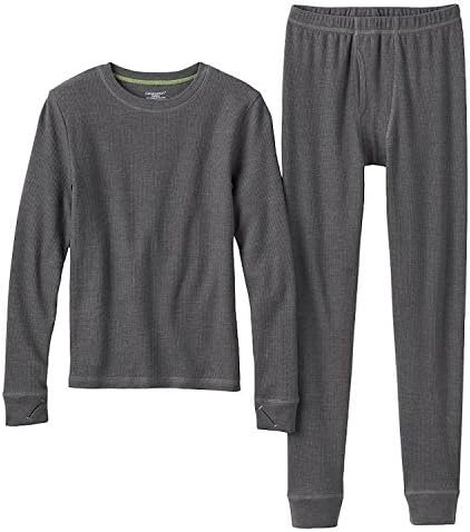 Climatesmart Big Boys Thermal Baselayer Set (Large, Grey)