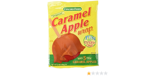 Concord Confections Caramel Apple Wrap 5 Count By Concord Confections Amazon Ca Grocery Gourmet Food