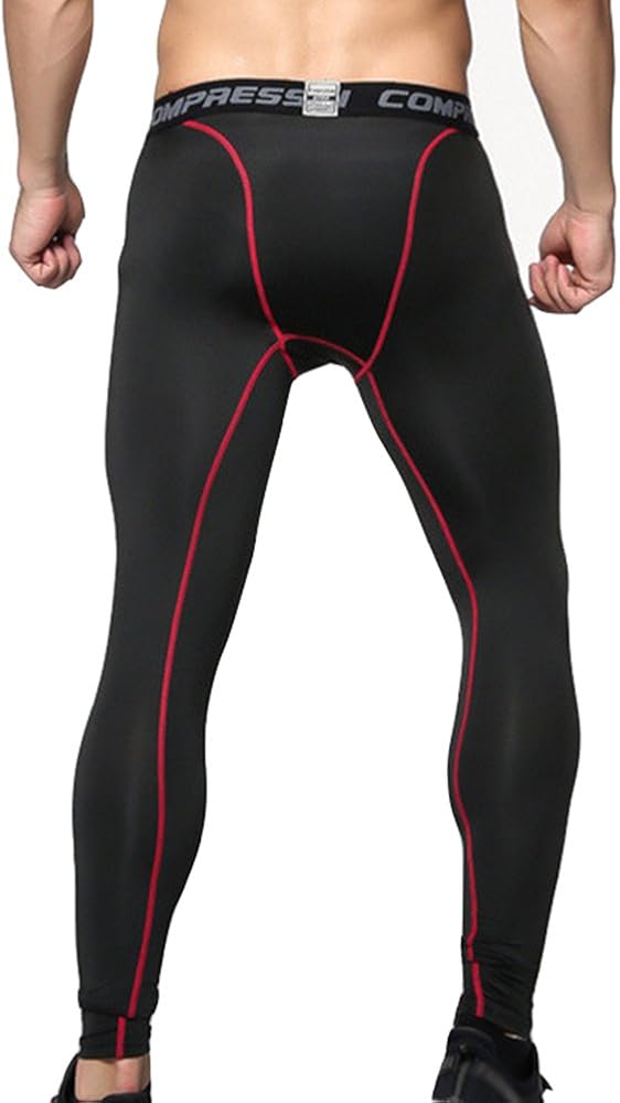 Gladiolus Leggings Fitness Hombre Secado Rápido Leggins Mallas De ...