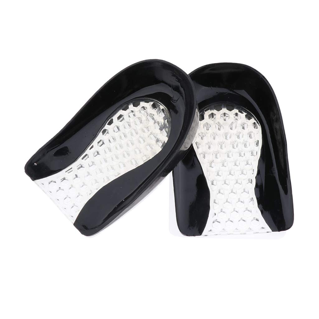 Gel Heel Cups Shoes Inserts Protectors for Heel Pain Heel Fasciitis
