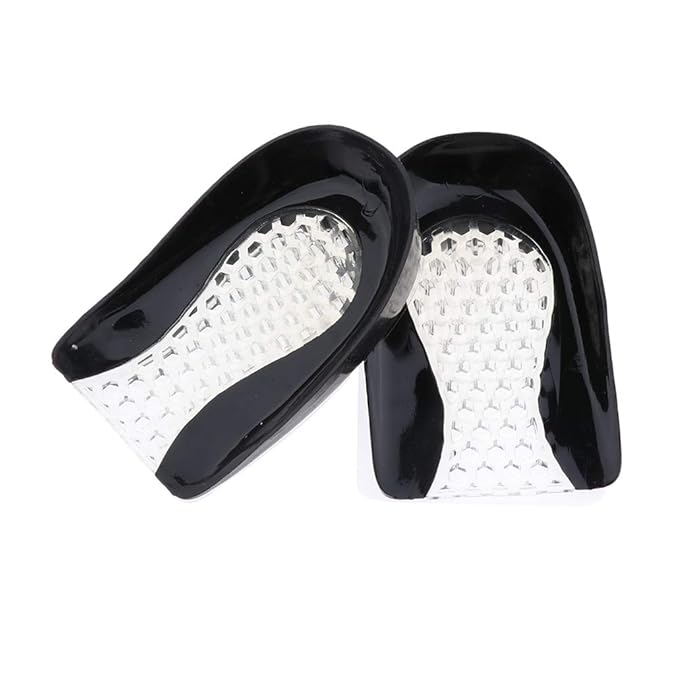 Gel Heel Cups Shoes Inserts Protectors for Heel Pain Heel Fasciitis