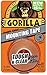 Gorilla Tough and Clear Mounting Tape, Double-Sided, 1